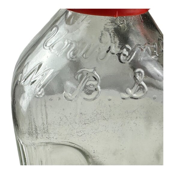 Vintage Universal M.B.S, Inc Gallon Glass Jug With Red Handle VGVC Number 25  76 - Picture 11 of 12